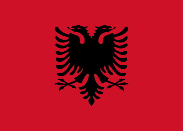 Albnsk vlajka