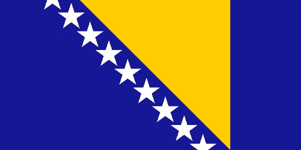 Vlajka Bosny a Herzegoviny