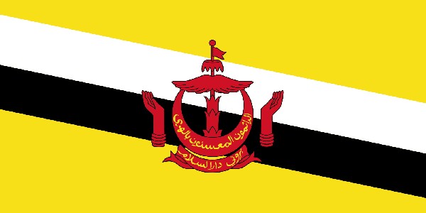 Vlajka Bruneie