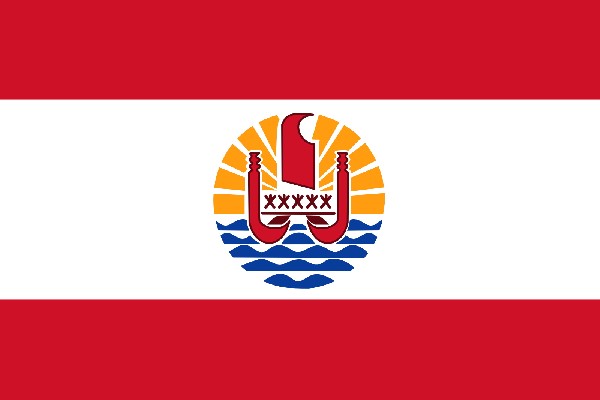 Vlajka Francouzsk Polynsie