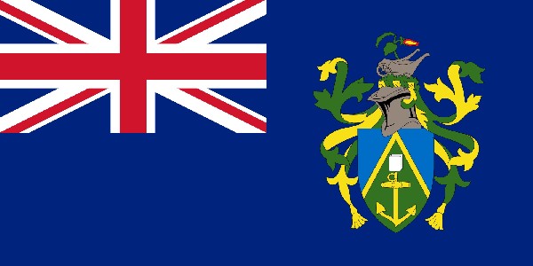 Vlajka Pitcairnovch ostrov
