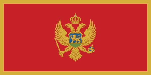 Vlajka Černé hory