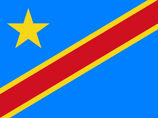 Vlajka Demokratické republiky Kongo