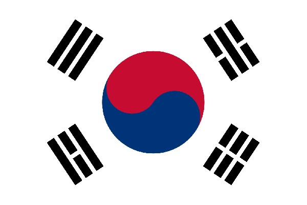 Vlajka Jižní Korey