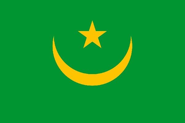 Vlajka Mauritanie