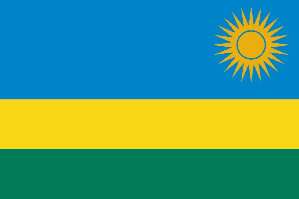Vlajka Rwandy