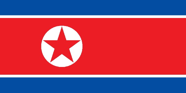 Vlajka Severní Korey