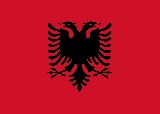 Albánská vlajka